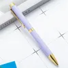 2022 Nieuwe metalen roterende balpen kleurrijke hoge kwaliteit zakelijke pennen student leraar kantoor schrijven cadeau