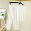 الصيف بيجامة مجموعة النساء homewear فضفاض pjs النساء النوم ارتداء الصمامات السيدات صالة ارتداء مجموعة السيدات النوم المنزل بدلة 210622