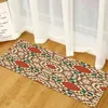 Bohemian Carpet Antislip de Água Absorvendo Tapete Bohemia Estilo Água Absorção Área Tapete para Cozinha Livingroom Bathroom Tapete 211109