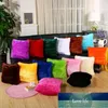 40 * 40 Fur Puszyste Sofa Pillow Soft Plush Velvet Poduszki Pokrywa Rzuty Kadel Nordic Home Decoration Poduszki / Dekoracyjne Cena Fabryczna Ekspert Projekt Jakość Najnowszy styl
