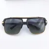 New sunglasses men design glasses FOUR Semi-Rimless square retro frame fashion classic old style UV 400 lens protection wholesale eyewear with case