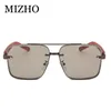 Sonnenbrille Maricr Mode Nachahmung Holzkorn Bein Design Eyewear Net Star Same Box Für Männer Übergroßen Street S Großhandel