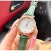 Relojes de mujer de moda Relojes de pulsera de primeras marcas correa de cuero Reloj de diamantes para dama niña regalos de Navidad femeninos Día de San Valentín de la madre presente Montre De Luxe