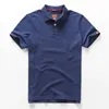 ヴォミント夏メンズポロシャツコットンシャツ半袖レター刺繍エンブレムシンプルシャツM-3XL BP6900 210329