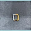 Charm juvelryfactory48tj en fyra färgfamilj Enkel fyrkantig geometri mikro inlagd cool vind enkel modeörhängen släpp leverans 2021 r6vsk