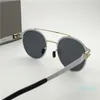 새로운 패션 디자이너 Mykita Sunglasses Crosby 울트라 라이트 프레임 빈티지 트렌드 스타일 최고의 품질 유리 UV400 컬러 필름 렌즈 come204h