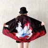 Kimono mujeres japonés Haori Yukata Samurai ropa verano playa mujeres kimono cardigan ropa camisa blusa kimono cosplay x0723