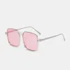 Unisex Square Frame Half Frame Anti-blue Light Anti-UV Sunglasses