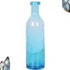 blaue dekorative vasen