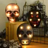 Hurtownie Halloween Dekoracje Dyni Spider Bat Witch Ghost Czaszka LED Light Night Lampa do pokoju Home Decor Festival Bar Party Supplies XX55