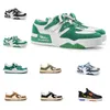39-44 Erkekler Rahat Ayakkabılar Moda Rahat L Moss Yeşil Puslu Gri Oyster Gelin Donanma Mavi Haki Beyaz Zeytin Yeşil Sandy Bej Mens Tasarımcı Sneakers