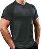 240 Män Spring Sporting Top Jerseys Tee Shirts Sommar Kortärmad Fitness Tshirt Cotton Mens Kläder Sport T Shirt