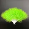 10 colori pieghevole Feather Fan Party Decoration Handy Restenza in stile cinese Vintage Dance Craft Feathers Fiathers Dancing1537772