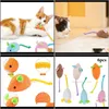 Toys Home Garden6PCS Mysz Realistyczna kotka żucie