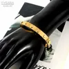 Fysara Luxury Brand Vite Rivetto Braccialetti Uomo Colore oro Acciaio inossidabile Amore Chiodo Braccialetti Punk Rock Gioielli Ragazzo Orologio Accessori Q0719