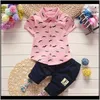 Sets Kleding Baby, MaternityClothes Peuter Kids Baby Jongens Baard Korte Mouwen Shirts Tops + Shorts Broek Outfit Kleding Set 2 stks Casual Dr