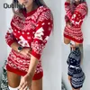 vestido de jumper de natal