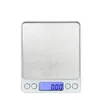 Multifunctional electronic scale with backlit kitchen baking 0.1g double tray jewelry scales