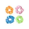 Lysande scrunchies LED Hairband Ponytailhållare Headwear Girls Elastic Satin Silky Scrunchy Tie Hårbana Hårtillbehör G21901 61 Z2