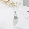 Love Magnet Couple Color Matching Necklace Minimalist Creative Wish Stone Heartbreak Stitching Pendant Men and Women Clavicle Chain