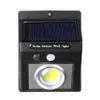 37 COB LED Luz solar PIR Sensor de movimiento Seguridad Jardín al aire libre Lámpara de pared