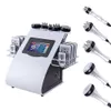 Stock In US Ultrasonic Cavitation Slimming Machine 6In1 Lipo Laser Body Vacuum Radio Frequency RF Salon Spa Diode Lipolaser 8 Pads Burning Fat Equipment