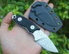 High End Survival Straight Knife VG10 Damascus Steel Drop Point Blade Full Tang G10 Handle Fixed Blade Knives With Kydex