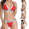 Traje de baño de llegada para mujer, traje de baño Sexy de realce, conjunto de Bikinis sólidos, traje de baño, ropa de playa, Bikini brasileño de verano 2021 para mujer