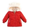 LZH 2021 outono inverno roupas de algodão para crianças engrossar bebê meninas casacos novos outerwear para meninos 2-4 anos jaquetas crianças traje h0909