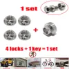 M6 M8 M10 M12 M14 ореховая ореховая ореховая защита от кражи винты Nut304Stainless Steel Mountain Bike Tating Virt Cap для укладки автомобиля Светодиодные фонари