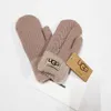 Fashion Women Gloves for Winter and Autumn Cashmere Mittens Glove with Lovely Fur Ball Outdoor sport warm Winters Glovess 21