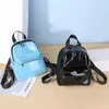 Mochila Estilo Mulheres Transparente Transparente À Prova D 'Água PVC Saco Feminino Moda Estudantes Universitários Lantejoulas Mochilas Femmel Handbag260x