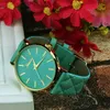 Orologio da donna Orologi al quarzo Orologio da polso moderno alla moda impermeabile da 25 mm Regali per donna Colore2