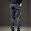 Men's Pants Fashion Men Cargo Mid Waist Pockets Deep Crotch Sports Trousers Fitness Loose Casual Sweatpants Jogger