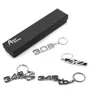 Keychains 1pc Key Ring And Gift Box Nurburgring Spa-francorchamps Catalunya Valencia 348 348tb 308 Car Universal Interior Accessories