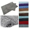 Chenille Bath Mat Set Soft Plush Non-slip Bathroom Shower Carpet Kitchen Floor Mat Washable Toilet Rug Home Decor Drop 210622