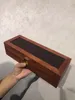 2021 Monogram Classic 6 position luxury watch boxes 31*11*8cm large space Gift Wood Cases Watches Box super quality