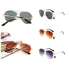 Luxury quality designer fashion sunglasses glasses men and women couple big frame bamboo sunglasses social gathering gift