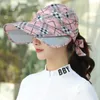 2021 women's beach summer travel sunscreen hat travels vacation fashion wild sun hats for womens with box