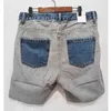 IEFB Mäns Slitage Sommar Personlighet Alternativ Anti-Wear Design Nisch Denim Shorts Trend Male Jeans Knee Längd Byxor 9Y1906 210524