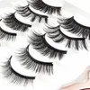 7 Pairs 3D Magnetic Eyelashes False Lashes +2 pcs Liquid Eyeliner +Tweezer eye makeup set Natural reusable item YOUPIN