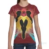 Herren-T-Shirts, Herren-T-Shirts, Super Smash Bros. Samus Silhouette, Herren-T-Shirt, Damen-Allover-Print, modisches Mädchen-Shirt, Jungen-Oberteile, T-Shirts, kurz