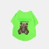 Moda Dog Odzież Designer List I Bears Drukowanie koszulki dla psów Odzież Plus Size Pets Tees