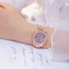 Wristwatches Full Diamond Watch Watch Marka Moda Carter Quartz Gold Kobiety Wodoodporne Zegarki Works Ladies Wrist Watches