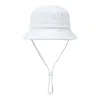 Chatte d'été pour enfants Fisherman Sun Cap bébé largeur Brim Beach Outdoor UV Protectionhats pendant 3 mois à 5 ans pour enfants Hat234V