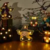 Horror Halloween Pumpkin Decoration Ghost Bat Spider LED Night Light Holiday Bar Home Party Decorative Props HalloweenDay Ornaments D2.0