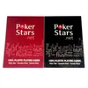 레드/블랙 텍사스 홀덤 플라스틱 카드 놀이 장난감 게임 포커 카드 방수 및 둔한 폴란드어 스타 보드 게임