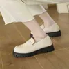 Sapatos de vestido Fedonas Classic Vrouwen Pompen Lente Zomer Kwaliteit Echt Lederen Schoenen Vrouw Plataformas Dikke Hakken Retro Beknopte Rijpe 220303