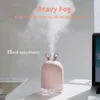 Hipicok Air Humidifier Aroma Essential Oil Diffuser ad ultrasuoni Nano Spray USB Aromaterapia + LED Night Light 210724