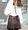 Messenger Tote portafoglio borsa da sera nuovo luxuryi designera donna tracolla plaid borse in pelle vecchio secchiello fiore famoso borse con coulisse borsa Cross Body